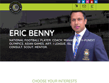 Tablet Screenshot of ericbenny.com